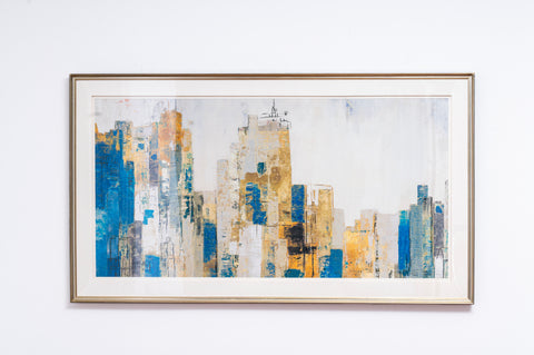 CITYSCAPE abstract fine art print large
